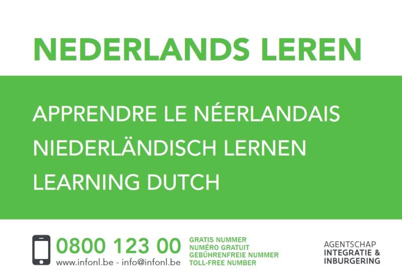 Flyer Nederlands leren