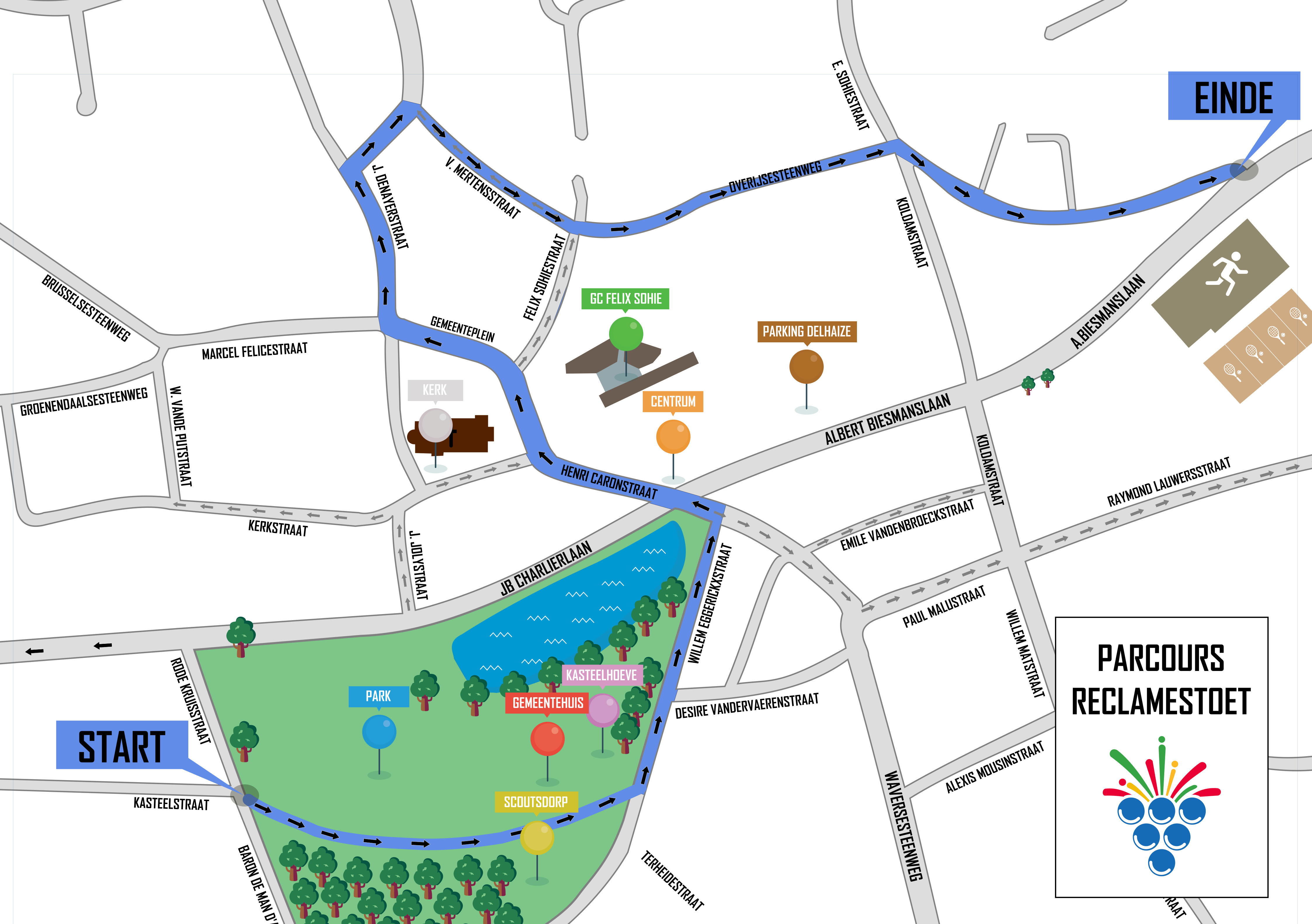 Parcours reclamestoet 2026
