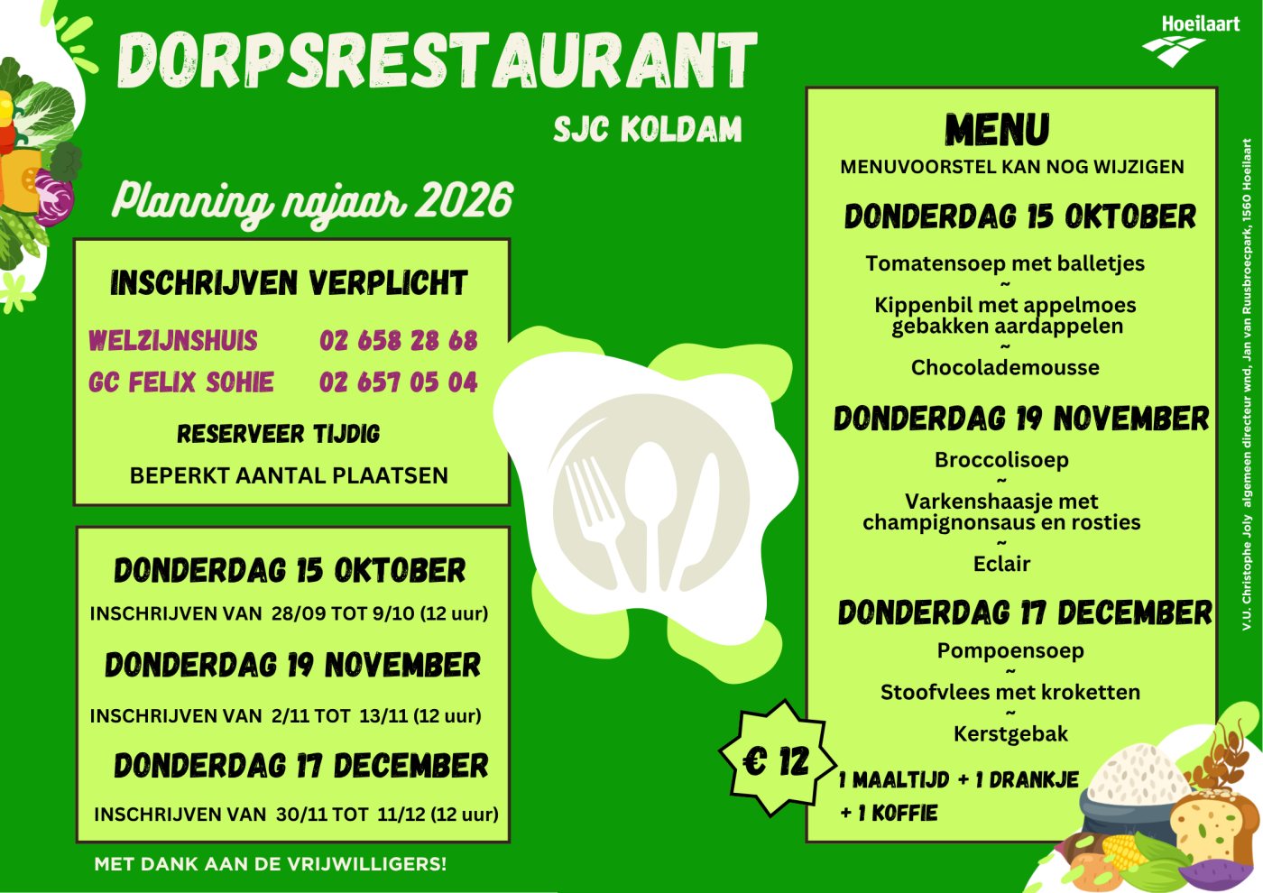 Menu najaar