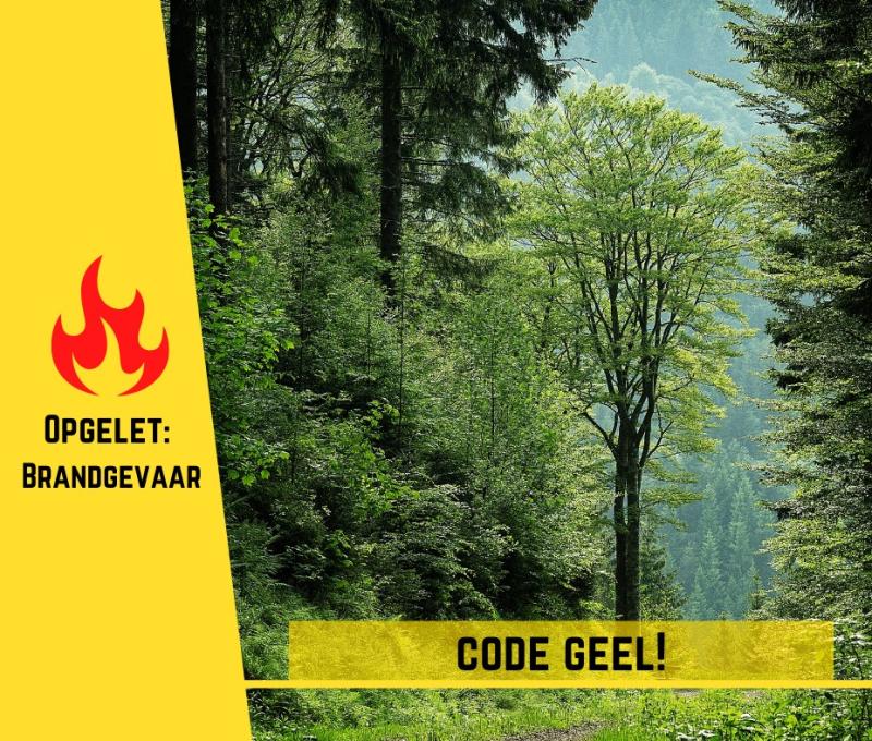 brandgevaar code geel
