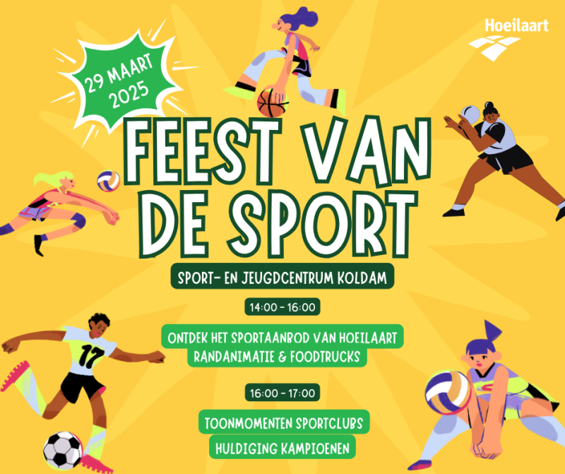 Affiche Feest van de Sport