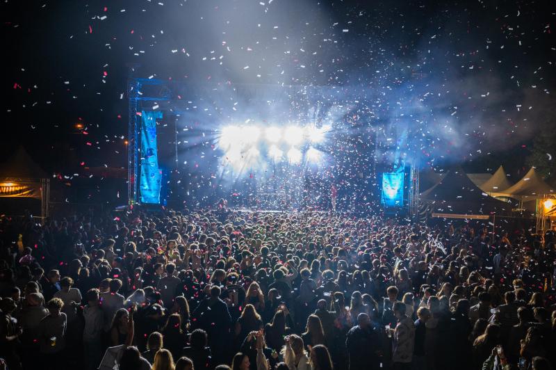 Foto van nacht van de Jeugd
