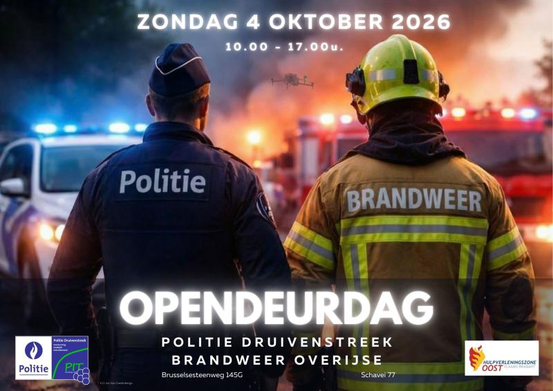 Opendeur politie-brandweer