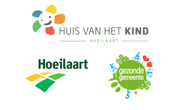 logo's Hoeilaart, Huis van het Kind, Gezonde Gemeente
