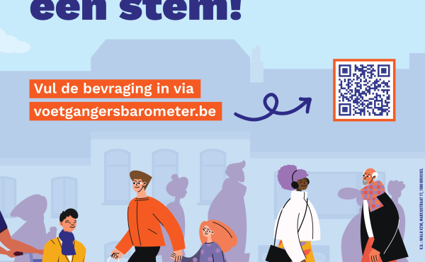 affiche, geef je voeten een stem