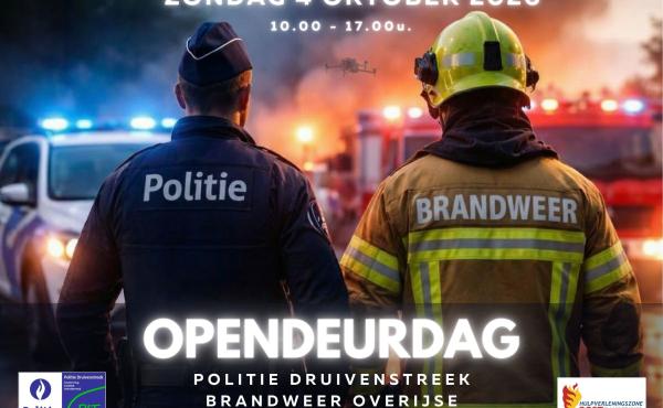 Opendeur politie-brandweer